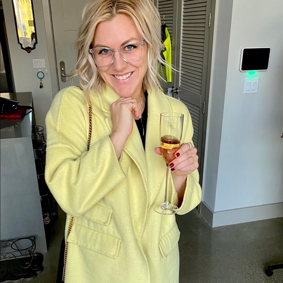 Zara Oversized Lapel Collar Coat - Picture 8 of 8